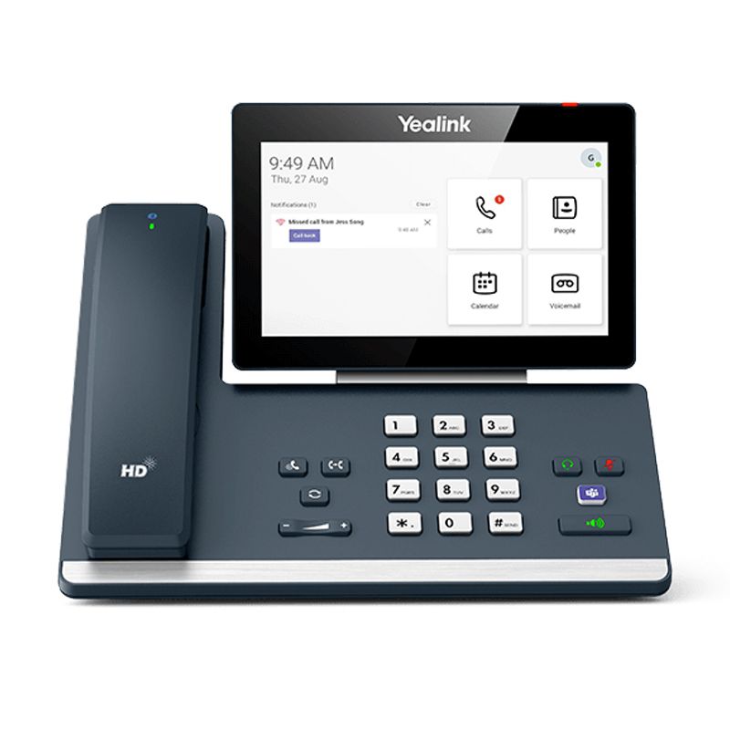 Yealink MP58 Microsoft Teams Phone w/ Wireless Handset VoiceFalcon